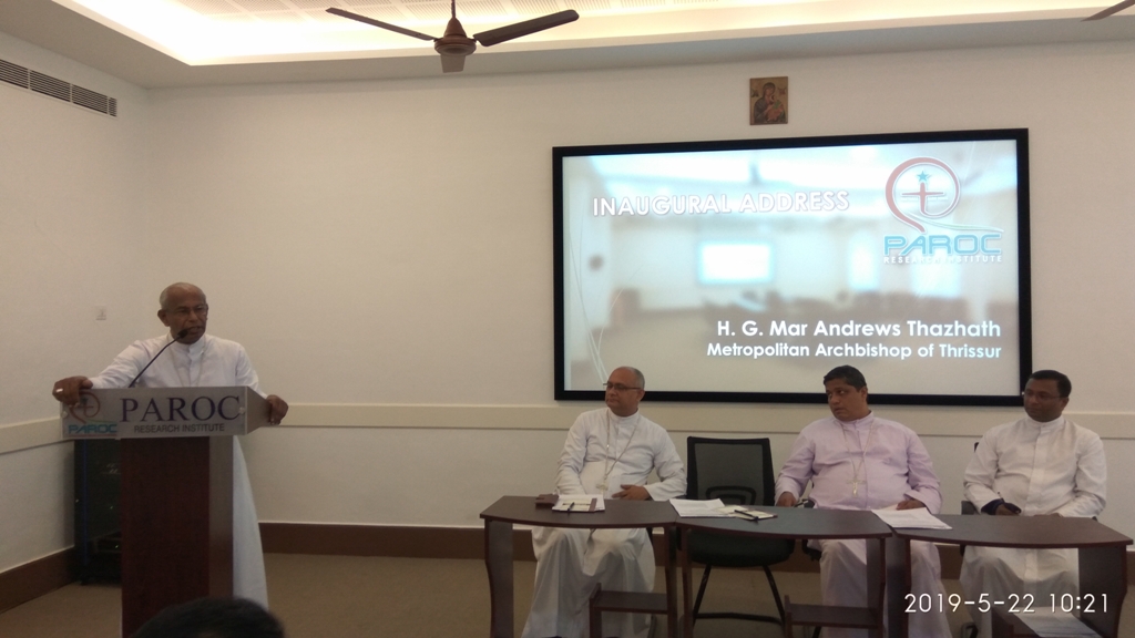 Meeting of Experts in Ecclesiastiacal Studies (22nd May 2019)