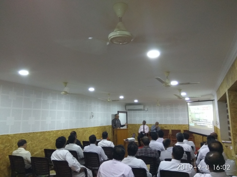 Training on Management of Insititutions (8th Sep 2019)