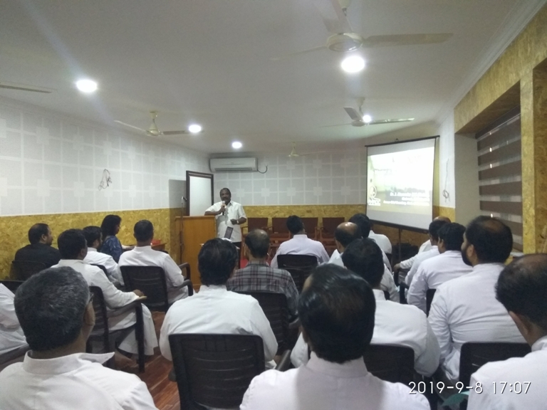 Training on Management of Insititutions (8th Sep 2019)