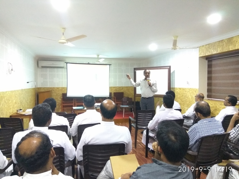 Training on Management of Insititutions (8th Sep 2019)